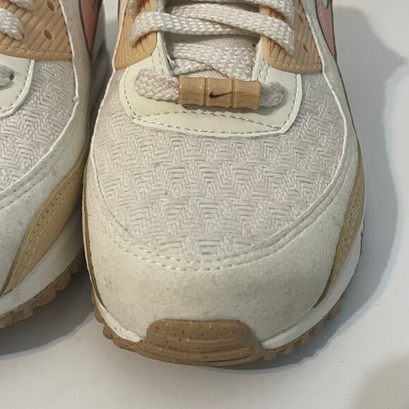 Nike Air Max 90 SE Running Shoes Sun Club DJ9997-101 Womens 9 Sail Arctic Orange - Picture 13 of 13